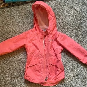 Toddler Girls Columbia Rain Coat